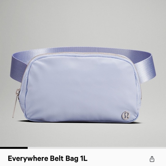 lululemon athletica Handbags - NWT lululemon everywhere belt bag Pastel blue with Tags